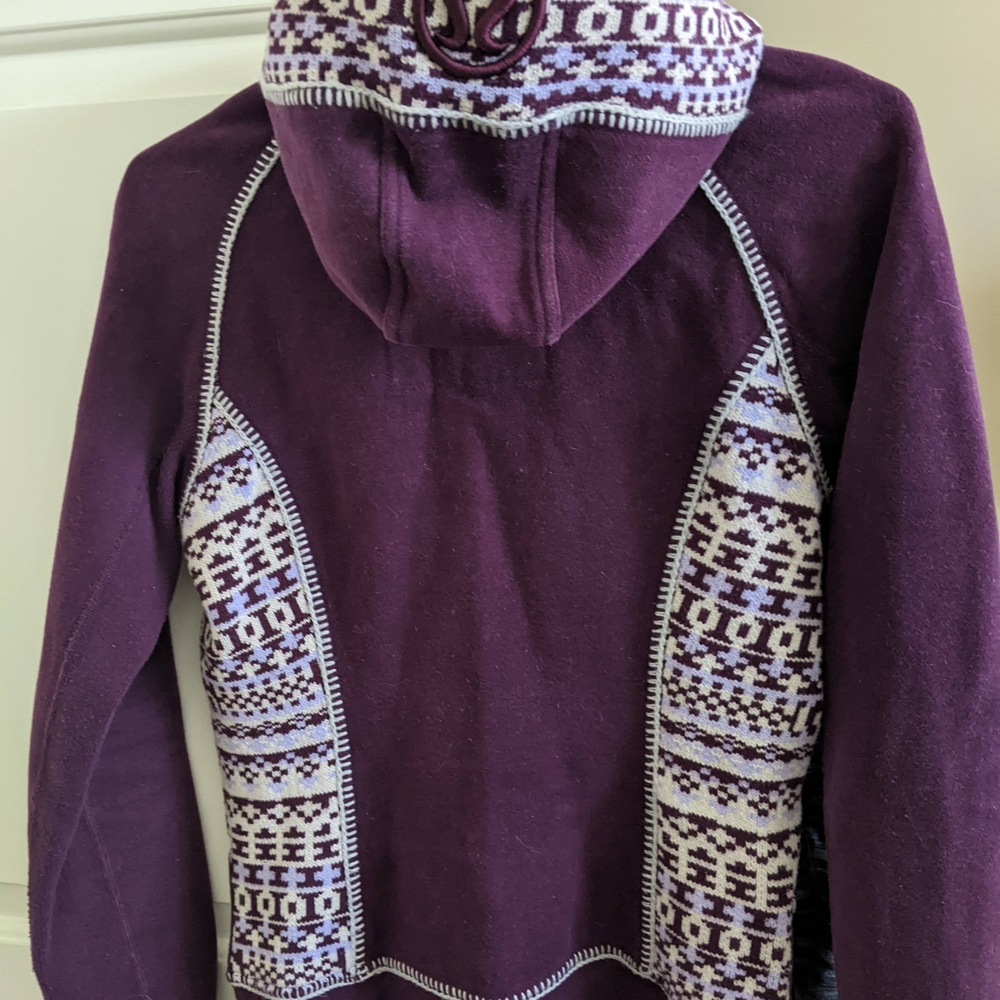 Lululemon Purple Patterned Jacket - Picture 3 of 4